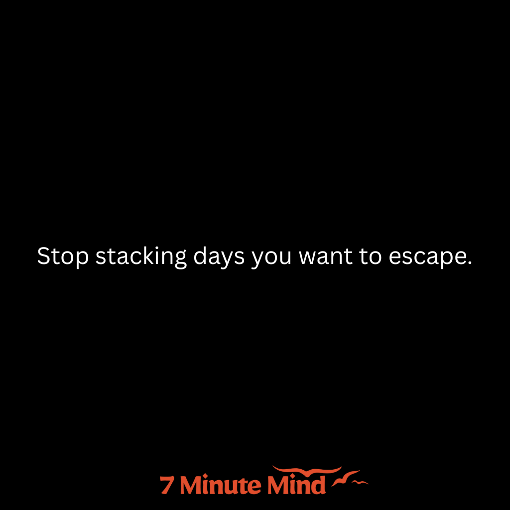 The Architecture of Your Life Is Hidden in Your Habits